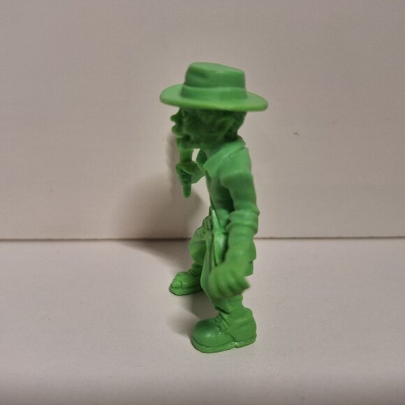 Grim Trekker SLUG Zombies Series 2 Green Mini Zombie Figure 2012 Fedora Torch - Picture 2 of 5
